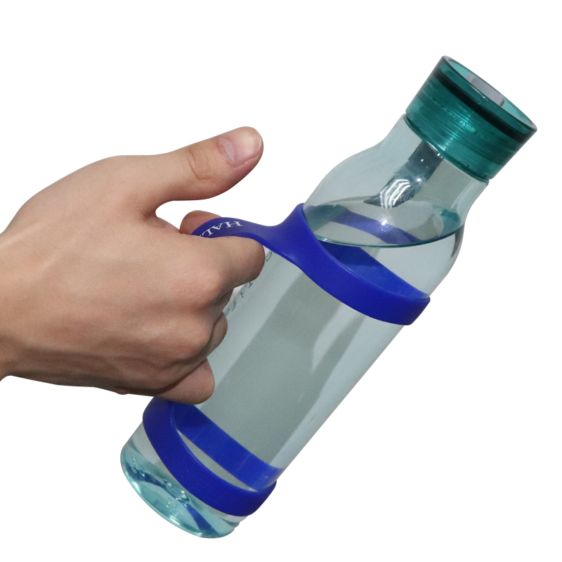 便攜式水瓶帶，硅膠水杯保護帶廠家定制